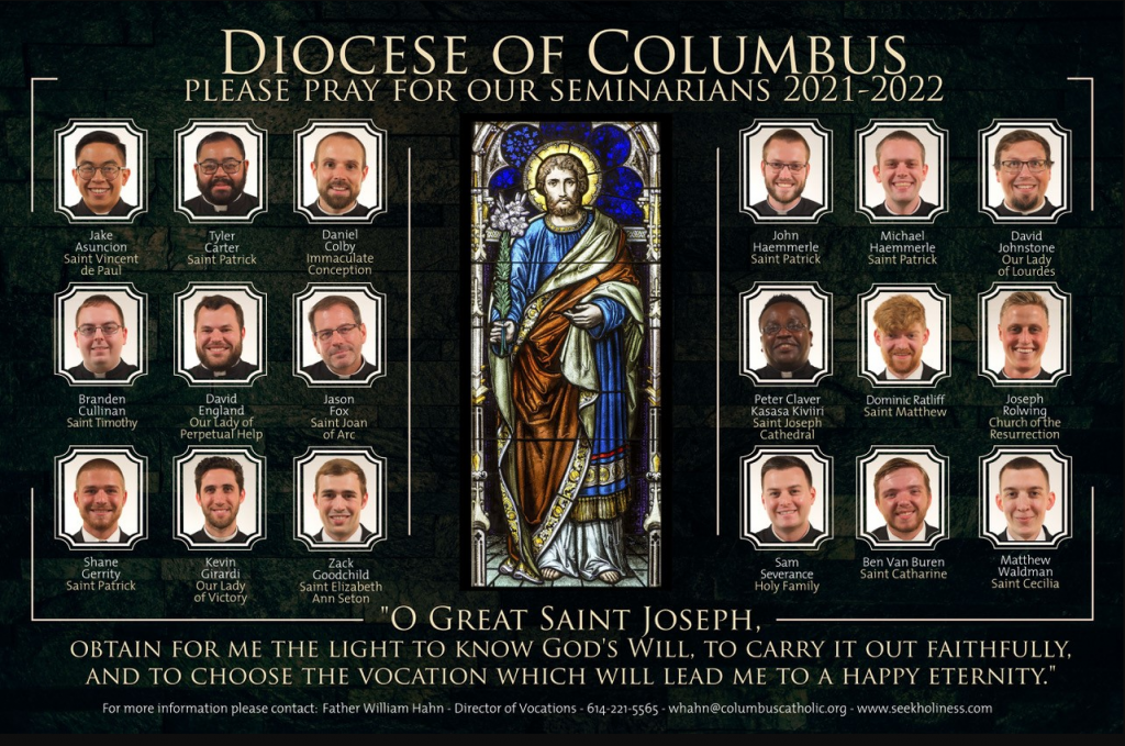 National Vocations Awareness Week Nov. 713 Immaculate Conception